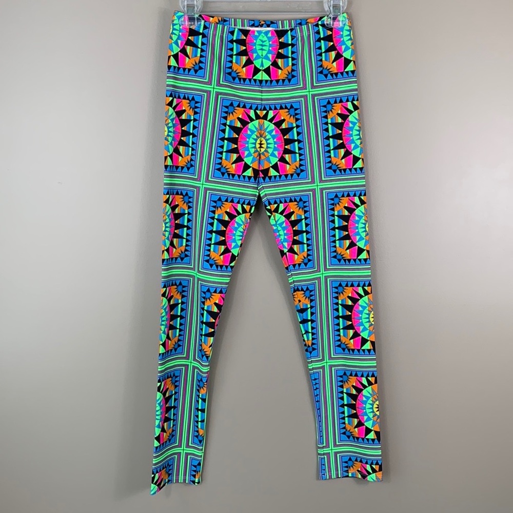 Mara Hoffman Multicolor Geometric Swim Leggings